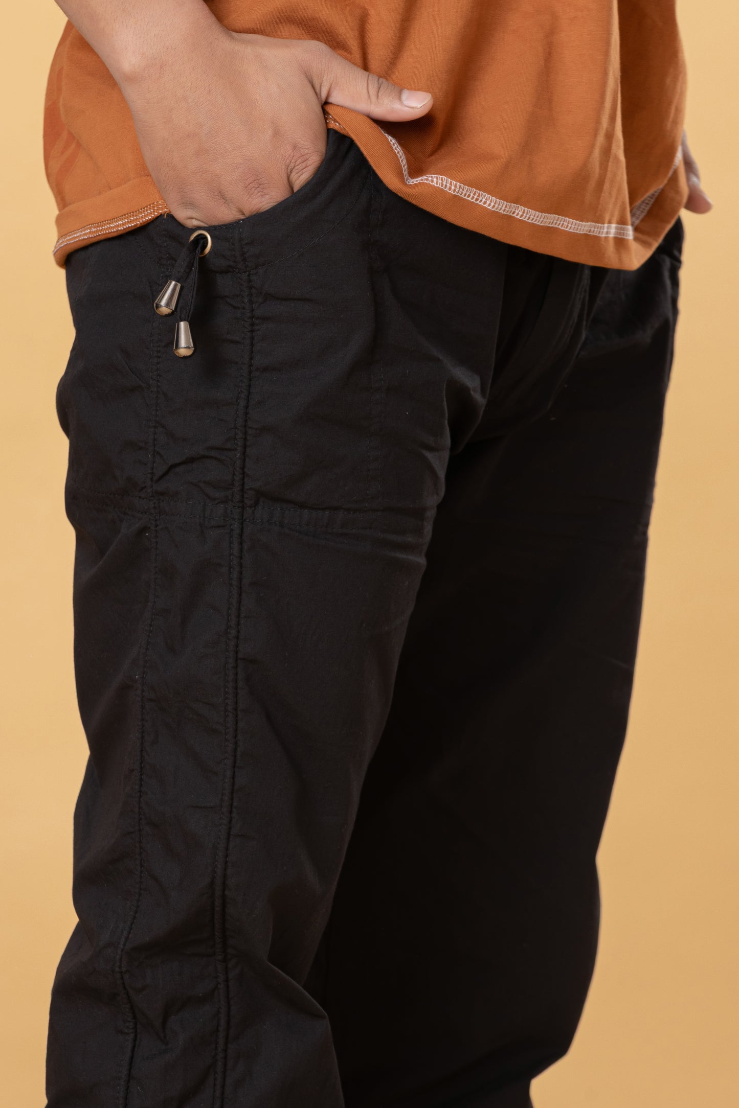 Men’s  Black Cotton Pyjama ..